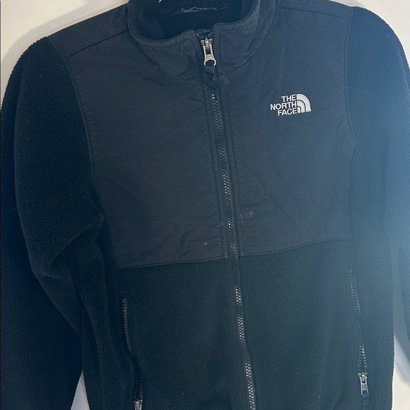 The North Face Denali Fleece Jacket Black Girls M (10/12) FA17 - Picture 5 of 12